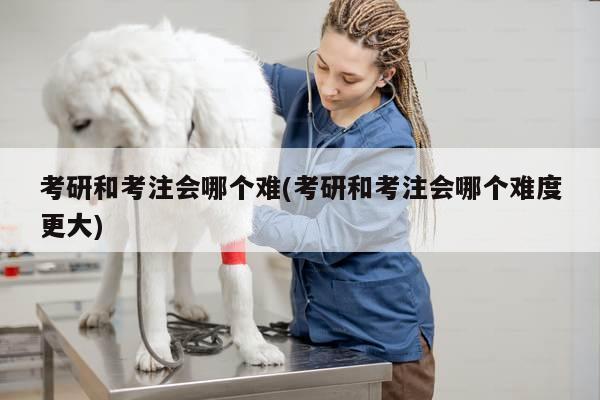 考研和考注会哪个难(考研和考注会哪个难度更大)