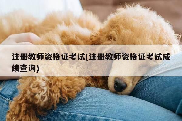 注册教师资格证考试(注册教师资格证考试成绩查询)