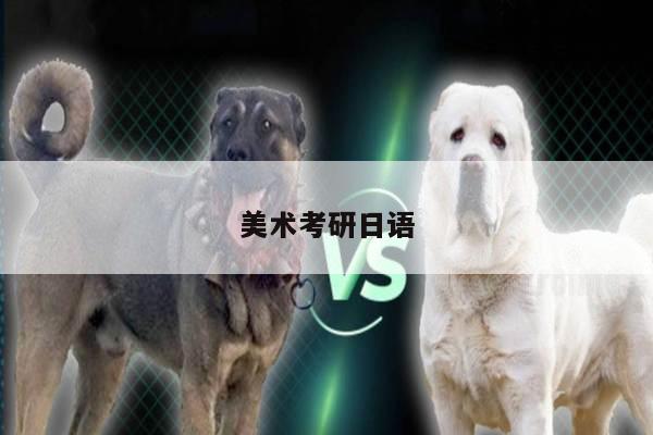 美术考研日语