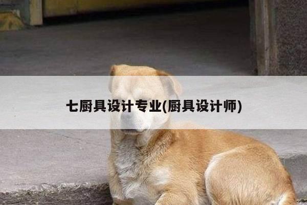 七厨具设计专业(厨具设计师)