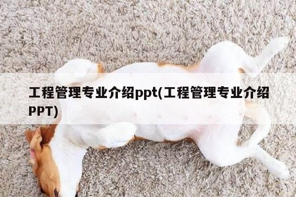 工程管理专业介绍ppt(工程管理专业介绍PPT)