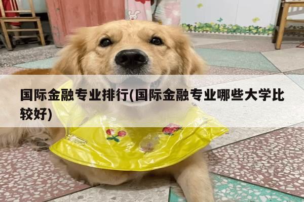 国际金融专业排行(国际金融专业哪些大学比较好)