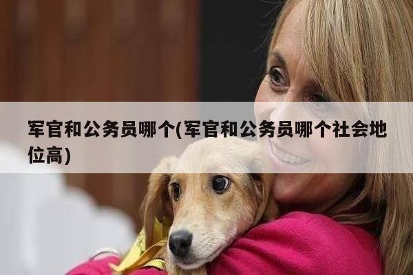 军官和公务员哪个(军官和公务员哪个社会地位高)