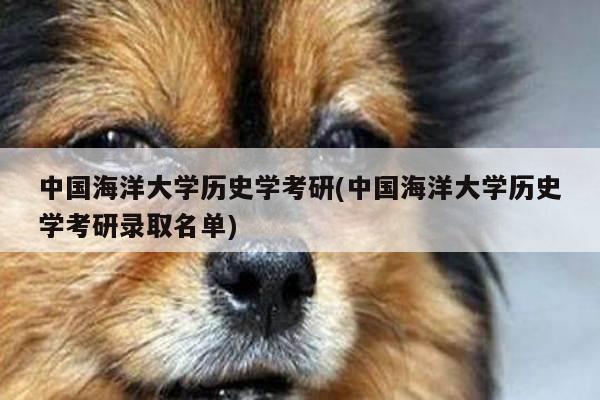 中国海洋大学历史学考研(中国海洋大学历史学考研录取名单)