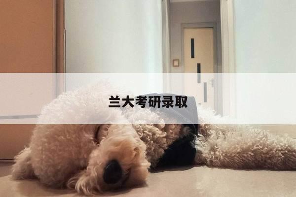 兰大考研录取