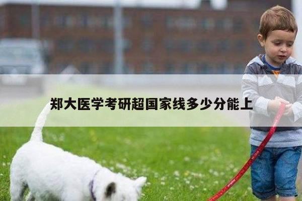 郑大医学考研超国家线多少分能上