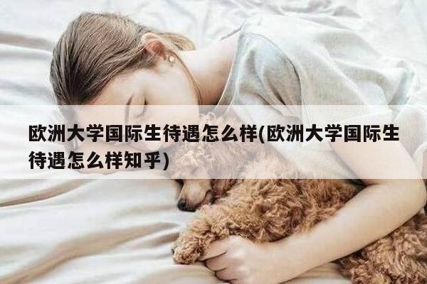 欧洲大学国际生待遇怎么样(欧洲大学国际生待遇怎么样知乎)