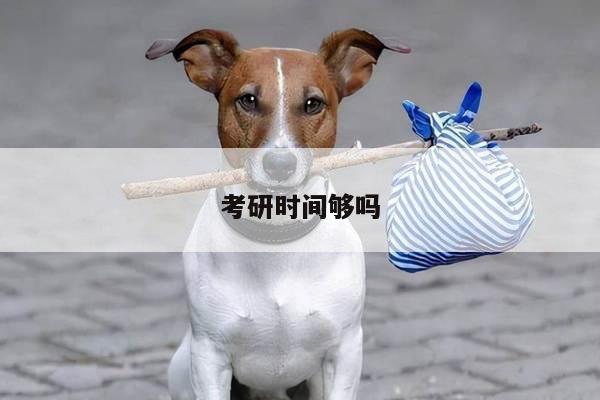 考研时间够吗
