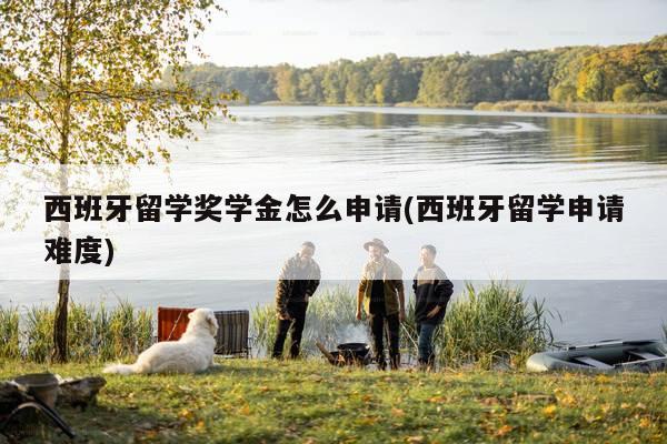 西班牙留学奖学金怎么申请(西班牙留学申请难度)