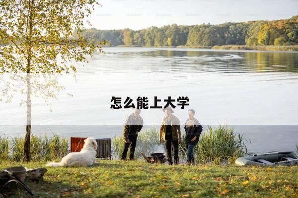 怎么能上大学