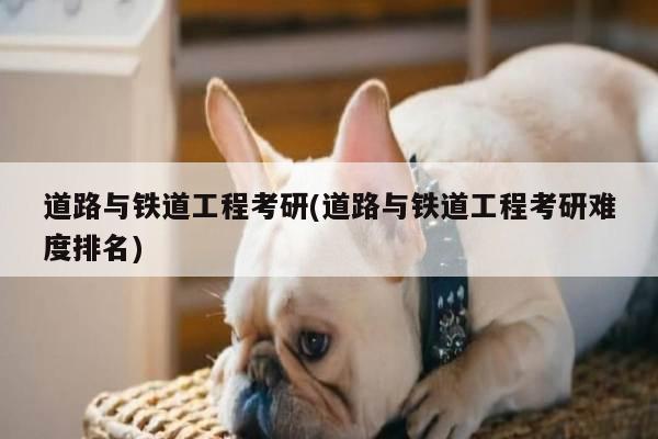 道路与铁道工程考研(道路与铁道工程考研难度排名)