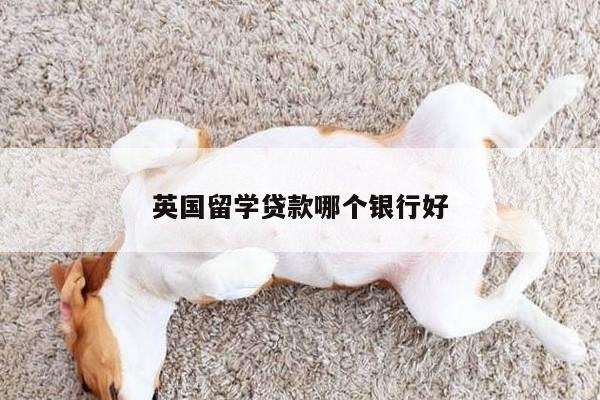 英国留学贷款哪个银行好