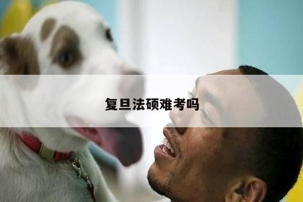 复旦法硕难考吗